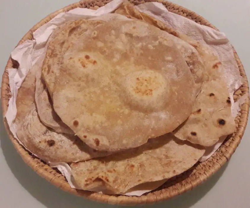Chapati (Pane indiano, senza lievito)
