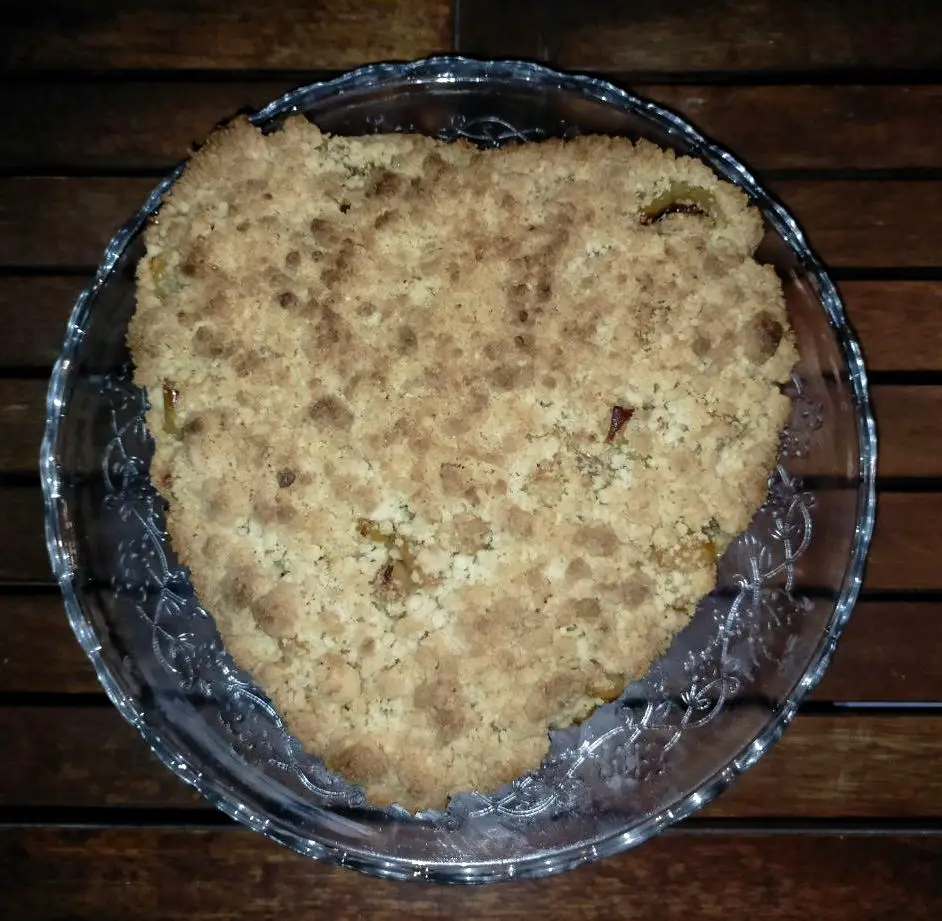 Torta Sbriciolata "Crumble" di Mele