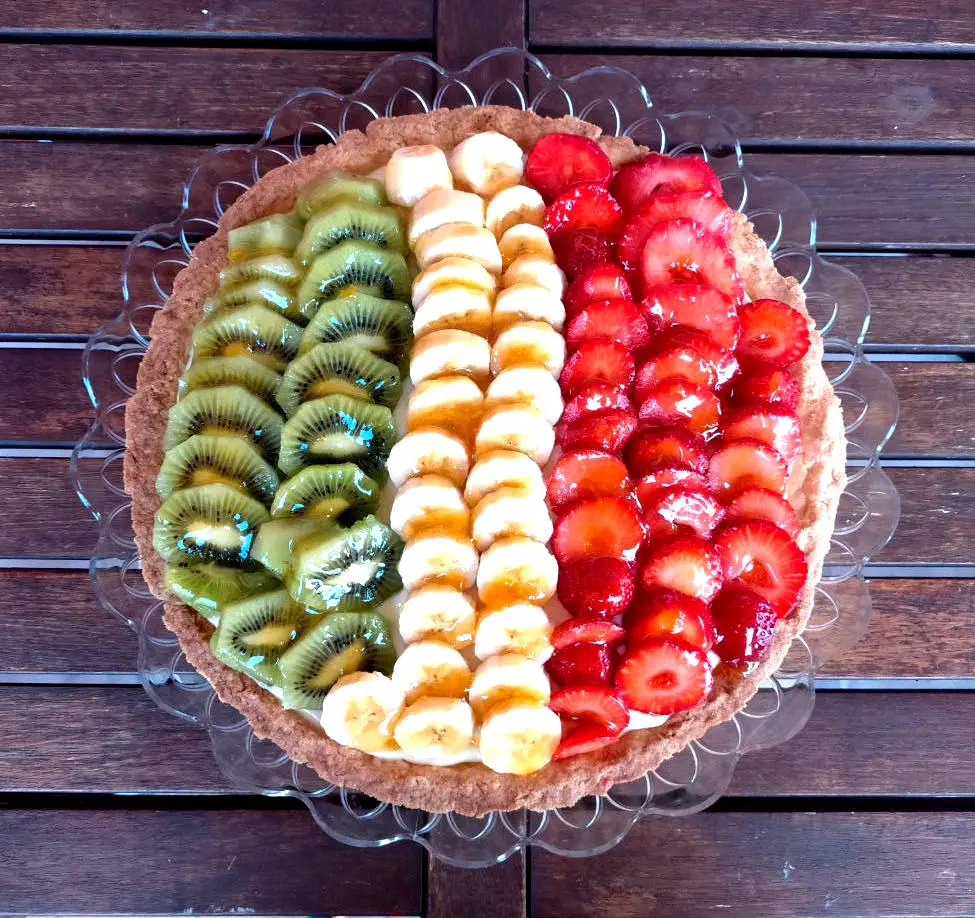 Crostata di frutta Bandiera Italiana
